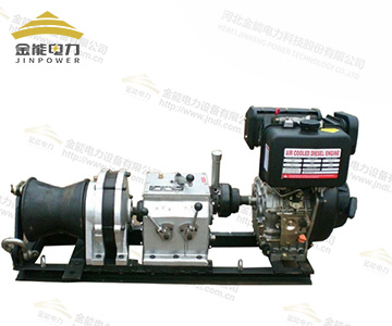 立式風(fēng)冷柴油機(jī)絞磨